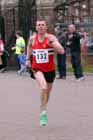 Ian Twaddle(NSP) finishing the Wallsend Harriers Terry O'Gara Memorial 5k Road Race.